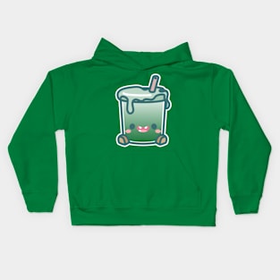 Cuppies - Iced Matcha Latter T-Shirt Kids Hoodie